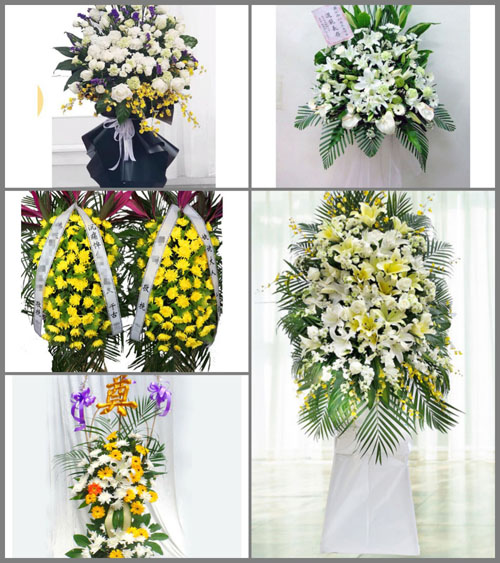 福建三明建宁县溪口镇半元村白事花篮预定